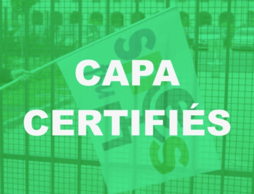 Installation CAPA certifiés – 8 janvier 2019