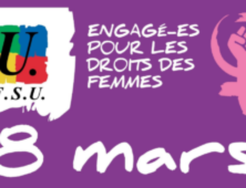 Le 8 mars, la FSU engagée pour le droit des femmes