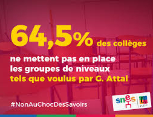 Groupes de niveaux : une majorité des collèges ne les met pas en place !