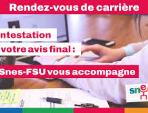 RDV de carrière, recours …