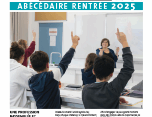 Abécédaire rentrée 2025 – Supplément de l’US n°861