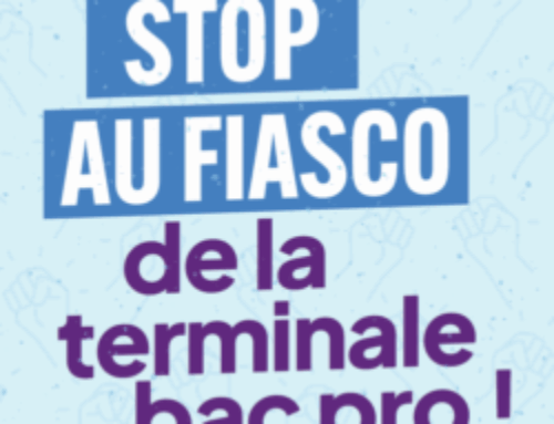 STOP au fiasco de la terminale Bac pro !