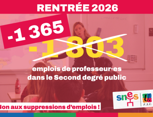 Rentrée 2026, nouvel épisode : annulation de la suppression de 438 emplois