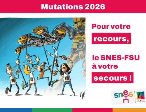 Mouvement interacadémique 2026 : faire un recours