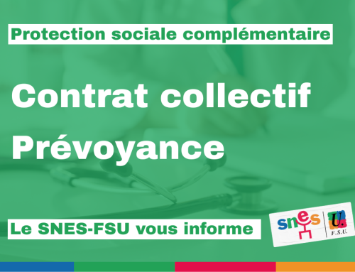 PSC – Offre Prévoyance, contrat collectif