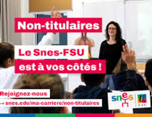 Non titulaires : formulation des vœux d’affectation pour l’année 2026-27 du 11 mai au 11 juin 2026 via Colibris