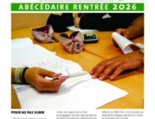 Abécédaire rentrée 2026 – Supplément de l’US n°873