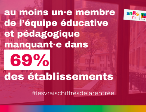 Rentrée 2026, toujours la pénurie !